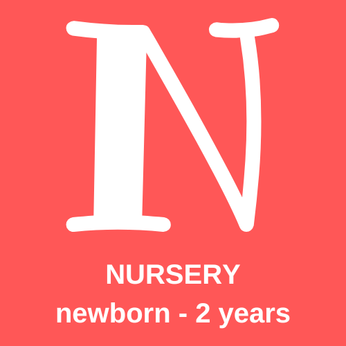 Nursery newborn to 2 years